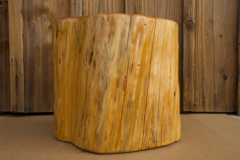 Monterey Cypress Wood Stool #143142