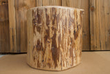 Monterey Cypress Wood Stool #143146